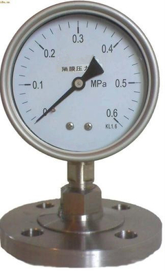 宿遷耐震隔膜式壓力表正版銷售 泰州盛達儀表為工業(yè)安全保駕護航